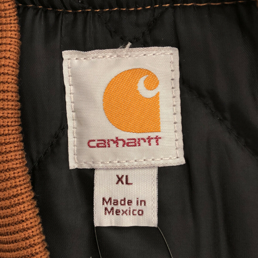 carhartt(カーハート)のCarhartt カーハート DUCK VEST ARCTIC QUILT LINED ダックベスト アークティックリミテッド ブラウン XLサイズ V01-BRN メンズのトップス(ベスト)の商品写真