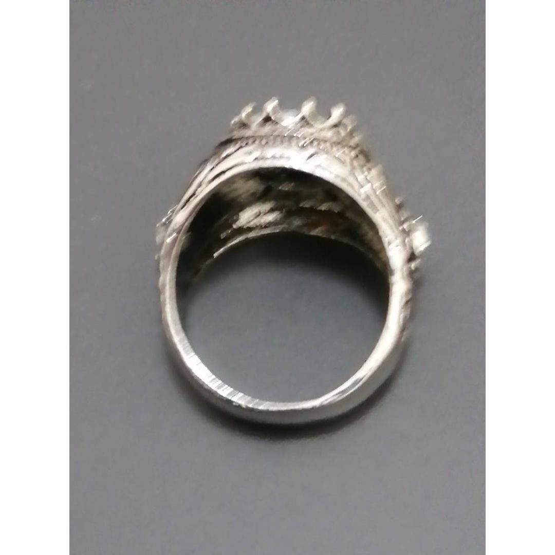 【H017】リング レディース かわいい アクセサリー ホワイト  指輪 18号 レディースのアクセサリー(リング(指輪))の商品写真