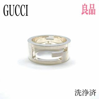 Gucci - グッチ ブランデッド G リング 指輪 925 シルバー 刻印10 約9号