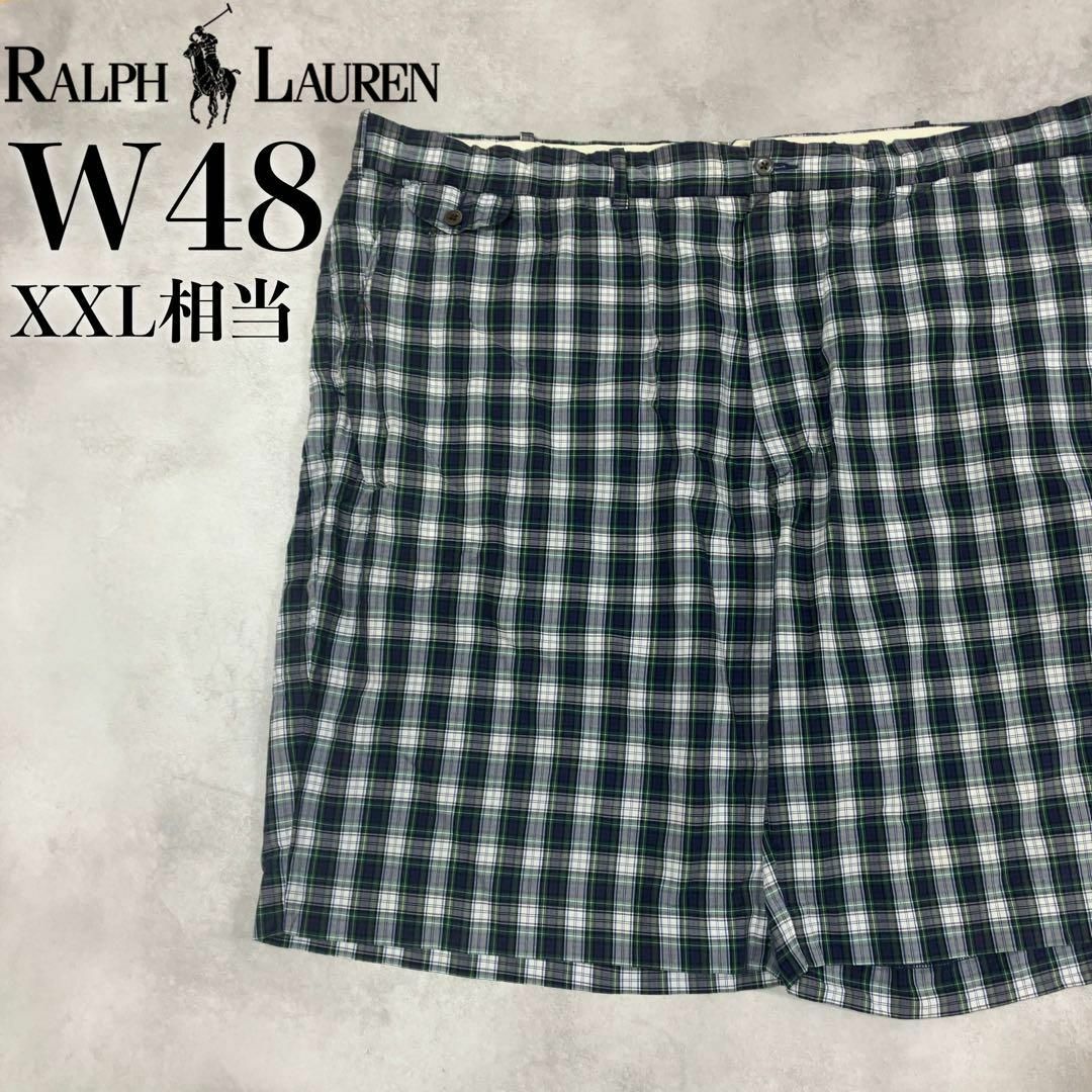 Ralph Lauren(ラルフローレン)の【美品】POLO Ralph Lauren ハーフパンツ W48B 旧タグ 薄手 メンズのパンツ(ショートパンツ)の商品写真