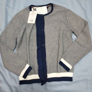 トミーヒルフィガー(TOMMY HILFIGER)のタグ付き 定価7500円 トミーヒルフィガー カーディガン 120cm(カーディガン)