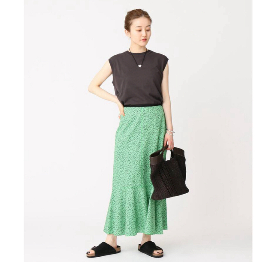 IENA(イエナ)のIENA ピケフラワースカート レディースのスカート(ロングスカート)の商品写真