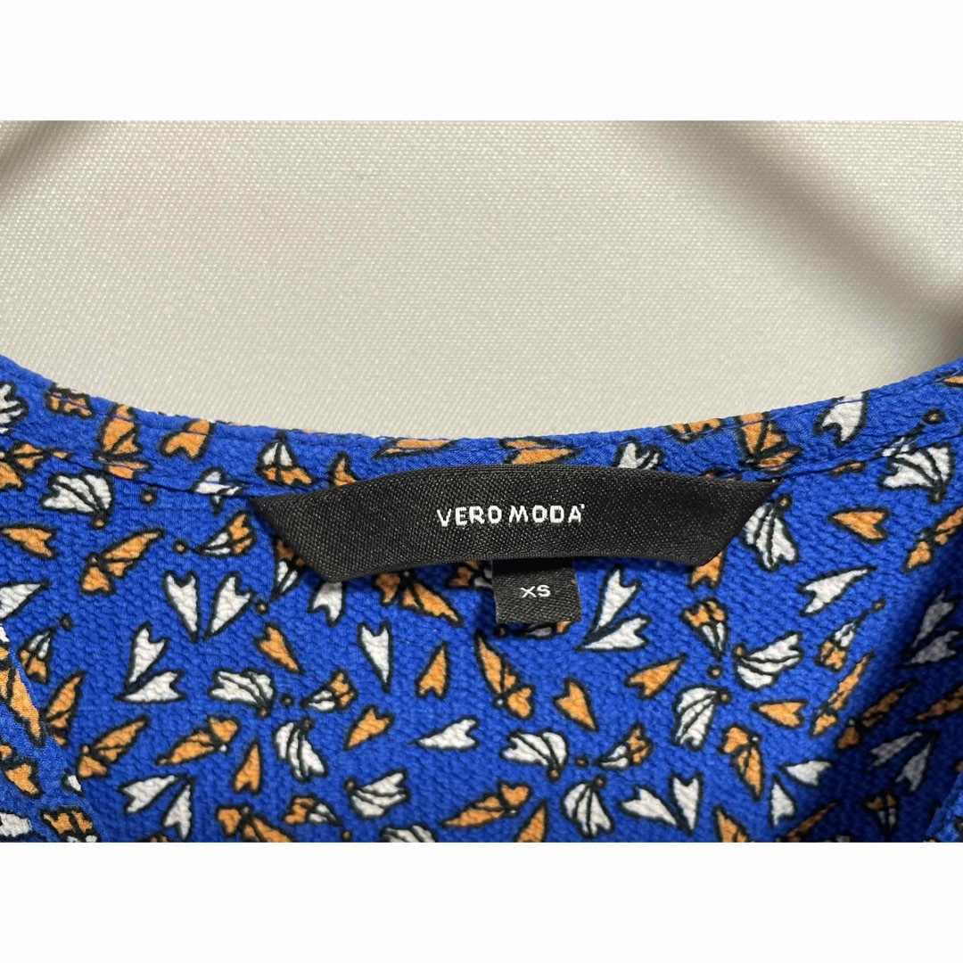 【VERO MODA】美品 ヴェロモーダ 長袖 ワンピース チュニック Vネック レディースのワンピース(ひざ丈ワンピース)の商品写真