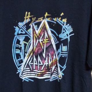 ジーユー(GU)のロックT/バンドT Def Leppard デフ・レパード Tシャツ 未使用 L(Tシャツ/カットソー(半袖/袖なし))