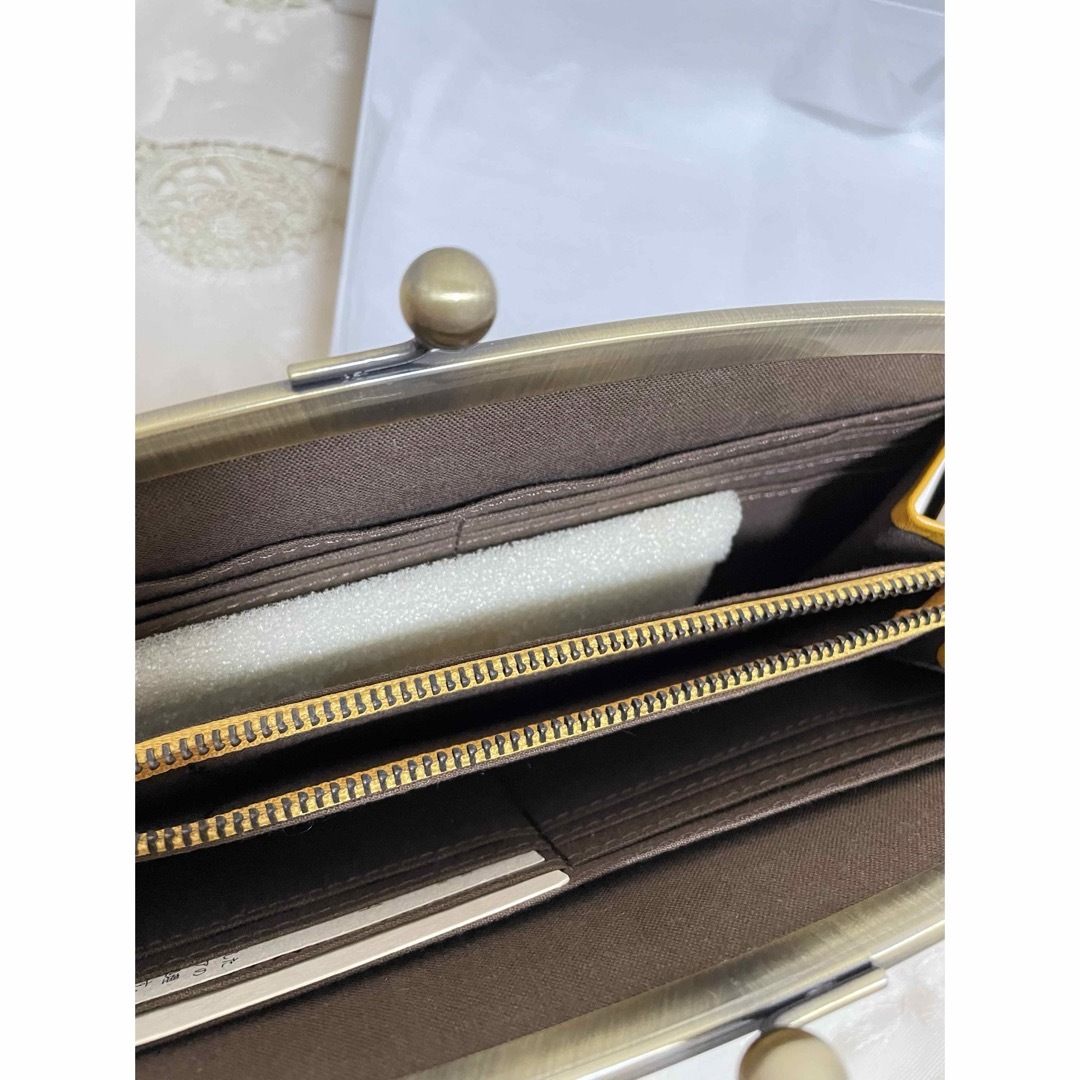 Dakota(ダコタ)の新品未使用　Dakota  ダコタ  がま口  長財布 デイジー　イエロー レディースのファッション小物(財布)の商品写真