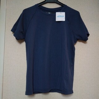 ユニクロ(UNIQLO)の新品UNIQLOAIRism半袖TシャツsizeM(Tシャツ(半袖/袖なし))