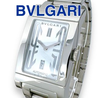 ブルガリ(BVLGARI)のブルガリ レッタンゴロ RT45S 自動巻き オートマ ホワイト メンズ 時計(腕時計)