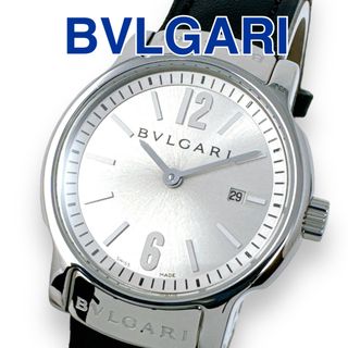 ブルガリ(BVLGARI)のブルガリ ソロテンポ ST29S クオーツ 革ベルト シルバー レディース 時計(腕時計)