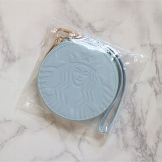 スターバックス(Starbucks)の【新品】台湾スターバックス　コインケース　サイレン　ライトブルー　水色(コインケース)