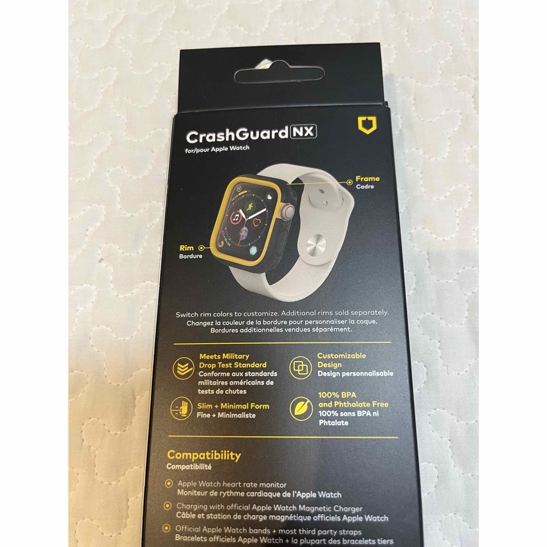 Apple Watch 7  41mm CrashGuardNX ケース ピンク スマホ/家電/カメラのスマホアクセサリー(その他)の商品写真