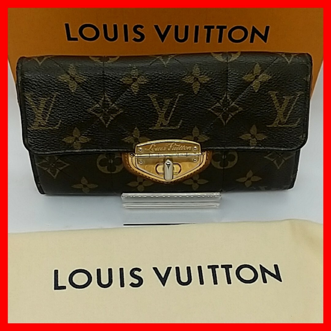 LOUIS VUITTON(ルイヴィトン)の【良品】ルイヴィトン 　ポルトフォイユ　サラ　エトワール　キルティング　財布 レディースのファッション小物(財布)の商品写真