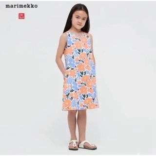 ユニクロ(UNIQLO)の【新品未使用】UNIQLO × Marimekko   ワンピース 5-6y(ワンピース)