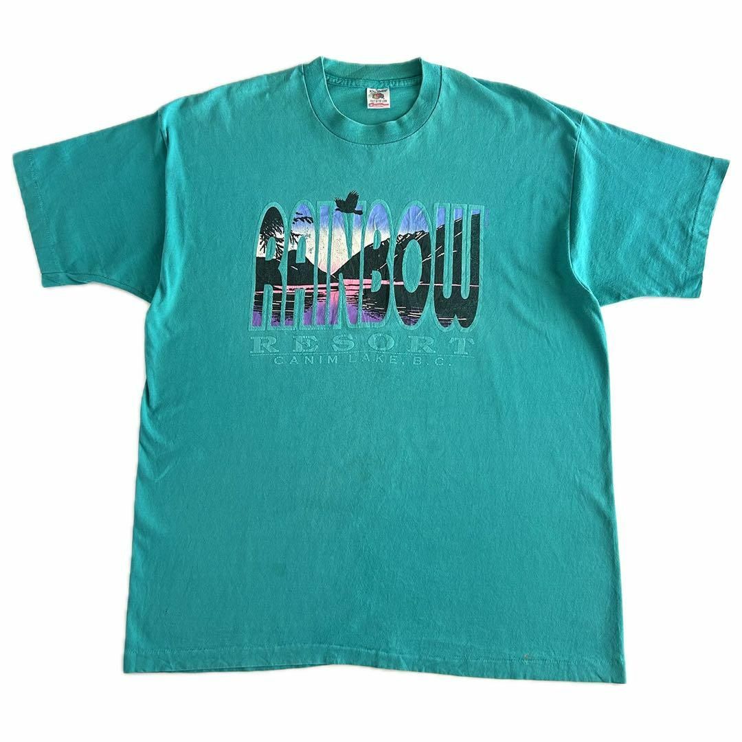 FRUIT OF THE LOOM(フルーツオブザルーム)のフルーツオブザルーム 古着 Tシャツ XXL 90s USA製 ビンテージ メンズのトップス(Tシャツ/カットソー(半袖/袖なし))の商品写真