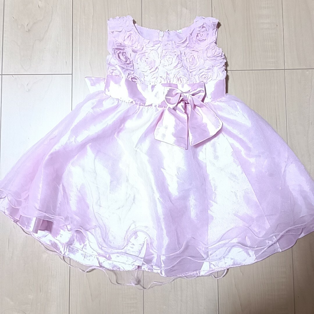 100サイズ　キッズドレス　フォーマルドレス キッズ/ベビー/マタニティのキッズ服女の子用(90cm~)(ドレス/フォーマル)の商品写真