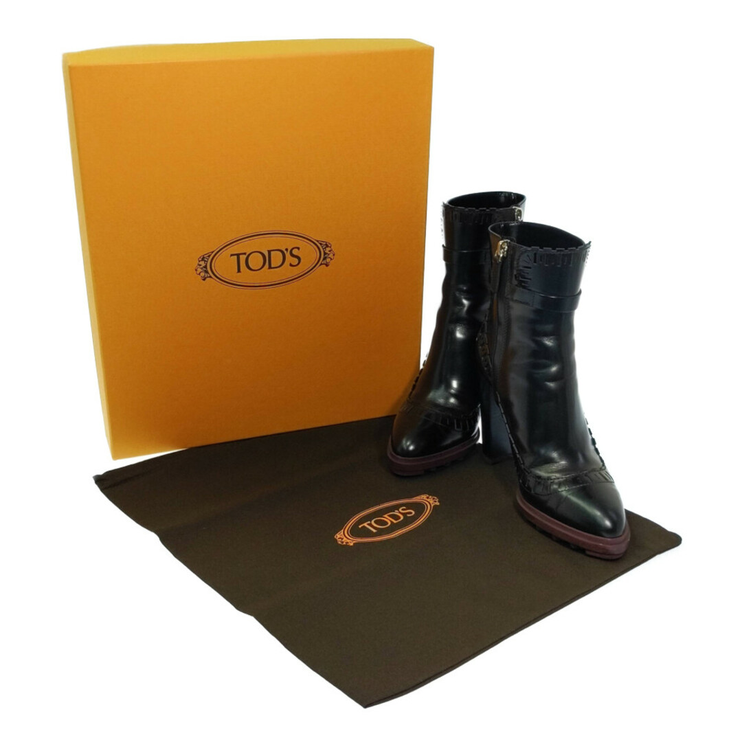 TOD'S(トッズ)のトッズ パテント ショートブーツ 靴 レディースの靴/シューズ(ブーツ)の商品写真
