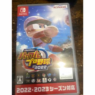 美品Switch eBASEBALL パワフルプロ野球2022 パワプロ2022(家庭用ゲームソフト)