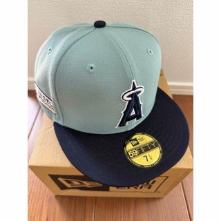 ニューエラー(NEW ERA)のロサンゼルスエンジェルス ニューエラ 59FIFTY フィットハット 7 1/8(ハット)