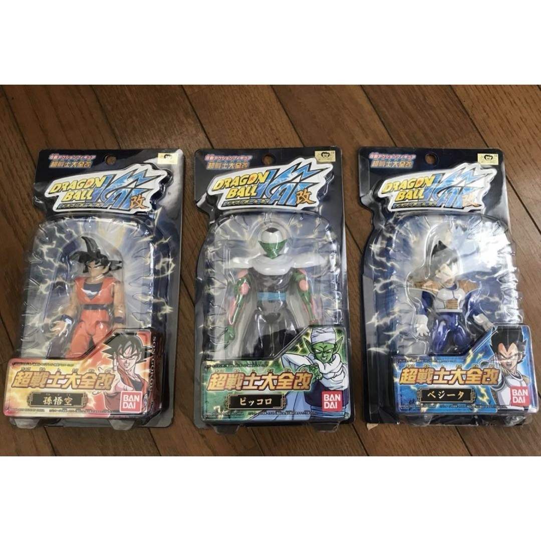 BANDAI(バンダイ)のドラゴンボール改 可動アクションフィギュア 超戦士大全改　3個セット エンタメ/ホビーのフィギュア(アニメ/ゲーム)の商品写真