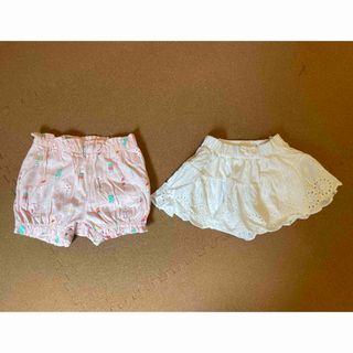 ベビーギャップ(babyGAP)のBaby GAP他　ショートパンツ　2枚セット(パンツ)