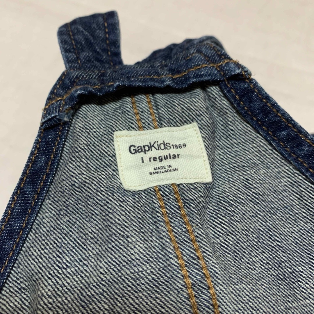 GAP Kids(ギャップキッズ)の【140】ギャップキッズ　オーバーオールスカート キッズ/ベビー/マタニティのキッズ服女の子用(90cm~)(スカート)の商品写真