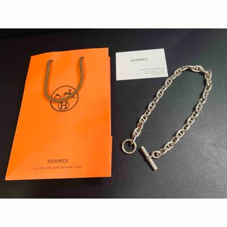 エルメス(Hermes)のエルメス HERMES シェーヌダンクル ネックレス GMサイズ 29コマ 正規(ネックレス)