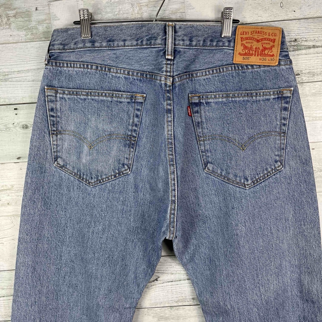 Levi's(リーバイス)のリーバイス 505 古着 メキシコ製 W36 デニムパンツ ジーンズ ジーパン メンズのパンツ(デニム/ジーンズ)の商品写真