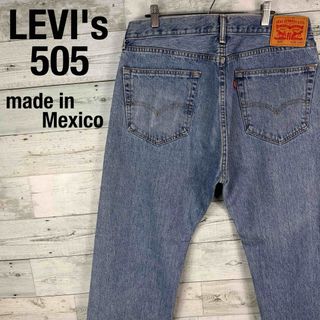 Levi's - リーバイス 505 古着 メキシコ製 W36 デニムパンツ ジーンズ ジーパン