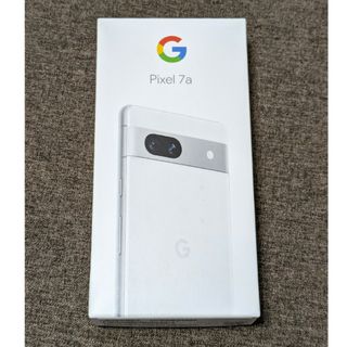 グーグルピクセル(Google Pixel)のGoogle Pixel7a　新品・未使用　SNOW(白)(スマートフォン本体)