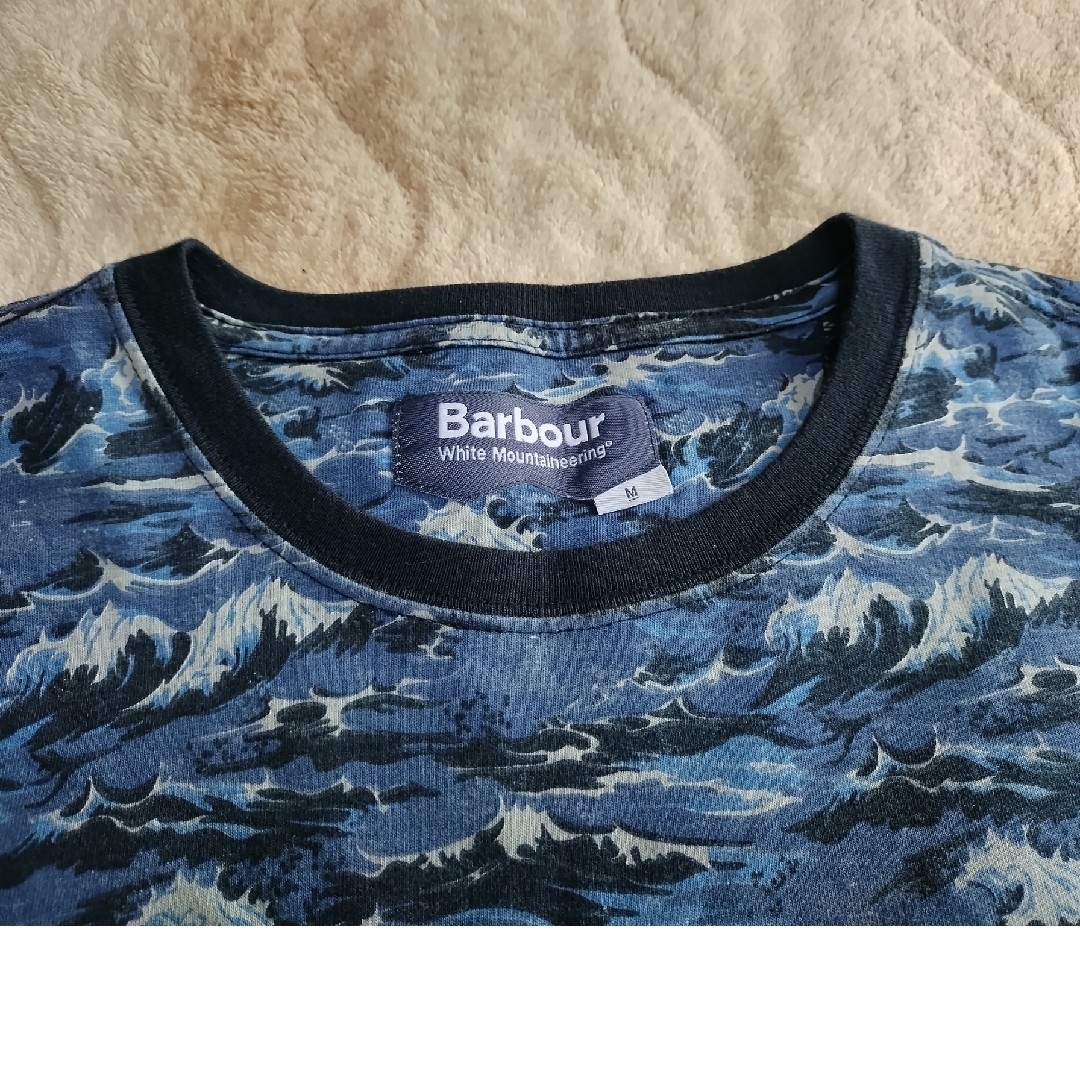 WHITE MOUNTAINEERING(ホワイトマウンテニアリング)のBarbour　White Mountaineering　コラボ　Tシャツ　レア メンズのトップス(Tシャツ/カットソー(半袖/袖なし))の商品写真