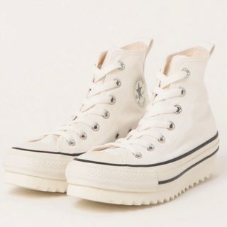 ALL STAR（CONVERSE） - コンバース CONVERSE ハイカット スニーカー 厚底 ホワイト 新品未使用