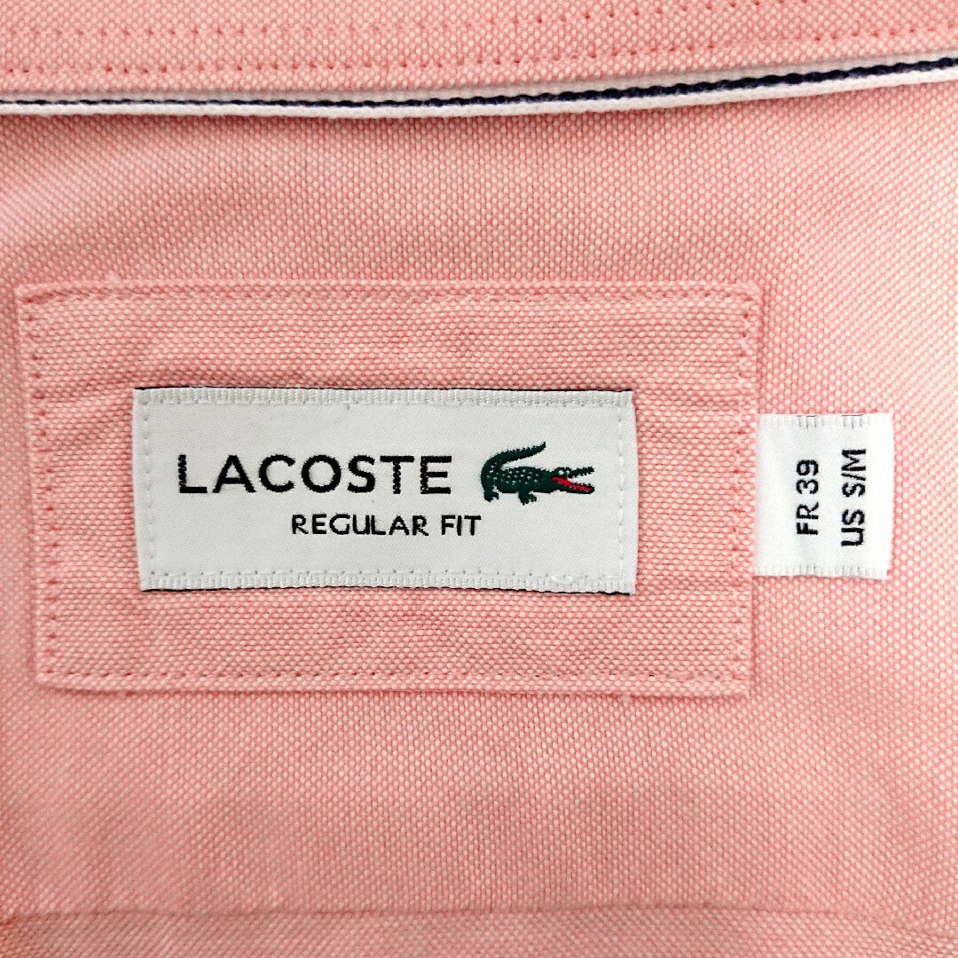 LACOSTE(ラコステ)の定番モデル ラコステ ワンポイント 刺繍 ロゴ オーバーサイズ 長袖 シャツ メンズのトップス(シャツ)の商品写真