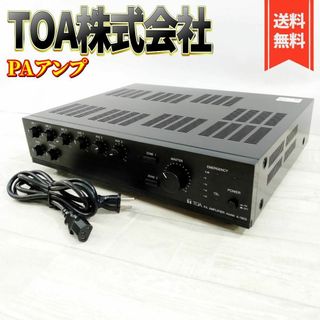 【良品】TOA  A-1803 PAアンプ ３０Ｗ ２局(アンプ)