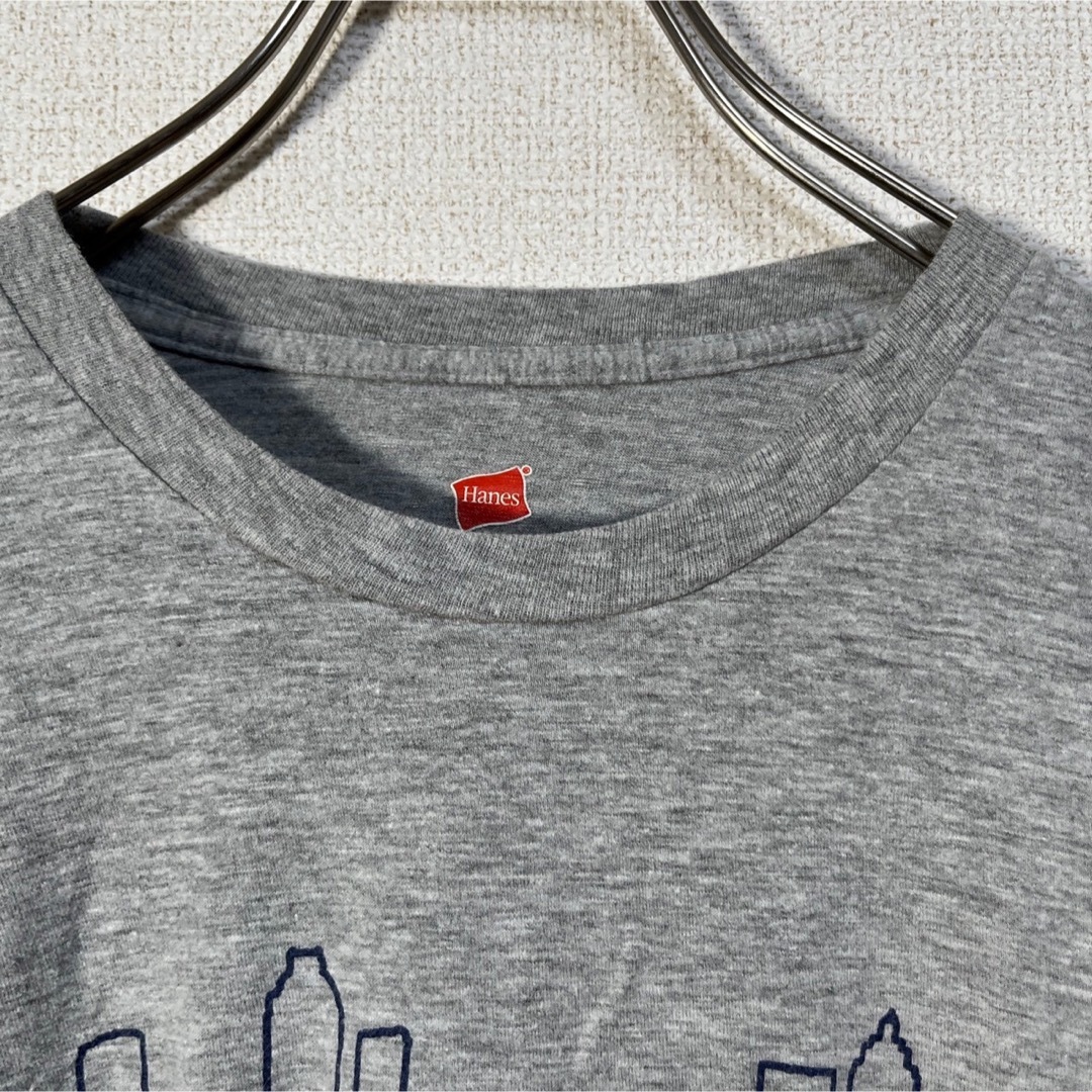 Hanes(ヘインズ)の【ヘインズ】Tシャツ　アタランタ　グレー　フィットネス　Lサイズ　nano F9 メンズのトップス(Tシャツ/カットソー(半袖/袖なし))の商品写真