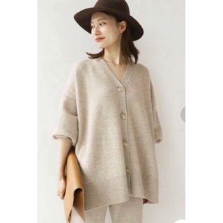 プラージュ(Plage)のplage R’IAM Washable WOOL カーディガン(カーディガン)