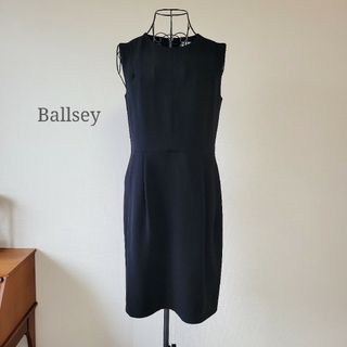 Ballsey - ボールジィ ノースリーブワンピース 日本製  トゥモローランド 38(M) 黒