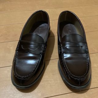 ローファー 茶色 ブラウン 制服 23cm(ローファー/革靴)