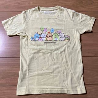 ユニクロ(UNIQLO)のUNIQLO UT すみっコぐらし 130サイズ イエロー 綿100%(Tシャツ/カットソー)