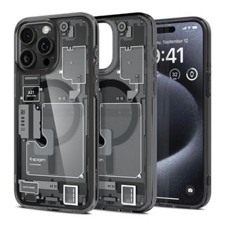 Spigen iPhone15Proケース ウルトラ・ハイブリッド マグフィット