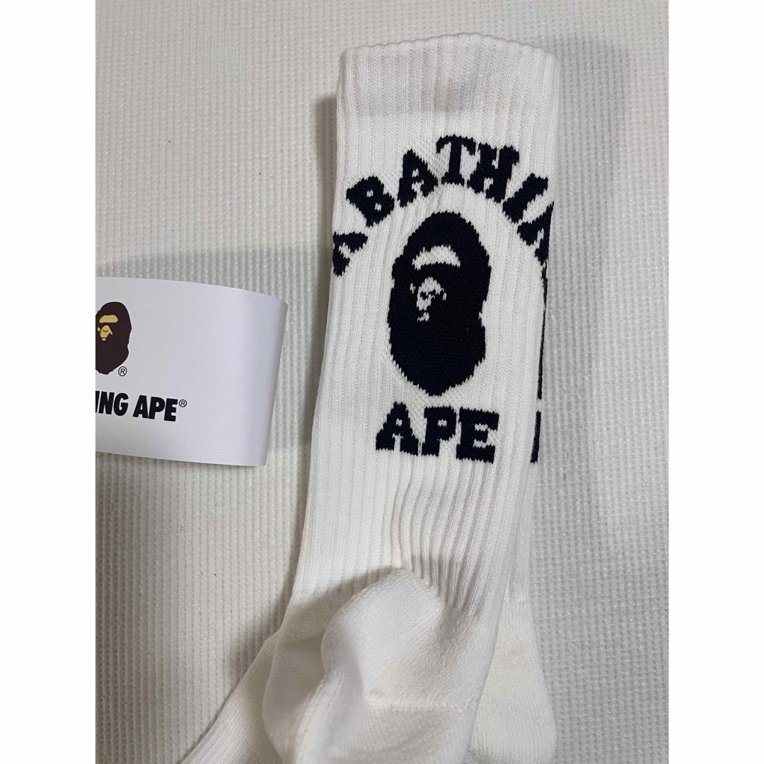 A BATHING APE(アベイシングエイプ)のA BATHING APE アベイシングエイプ　ソックス　靴下 メンズのレッグウェア(ソックス)の商品写真