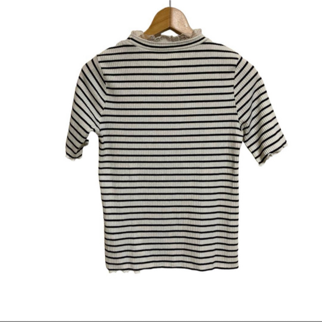 ViS(ヴィス)の【古着】レディース Vis 半袖Tシャツ カットソー レース メンズのトップス(Tシャツ/カットソー(半袖/袖なし))の商品写真