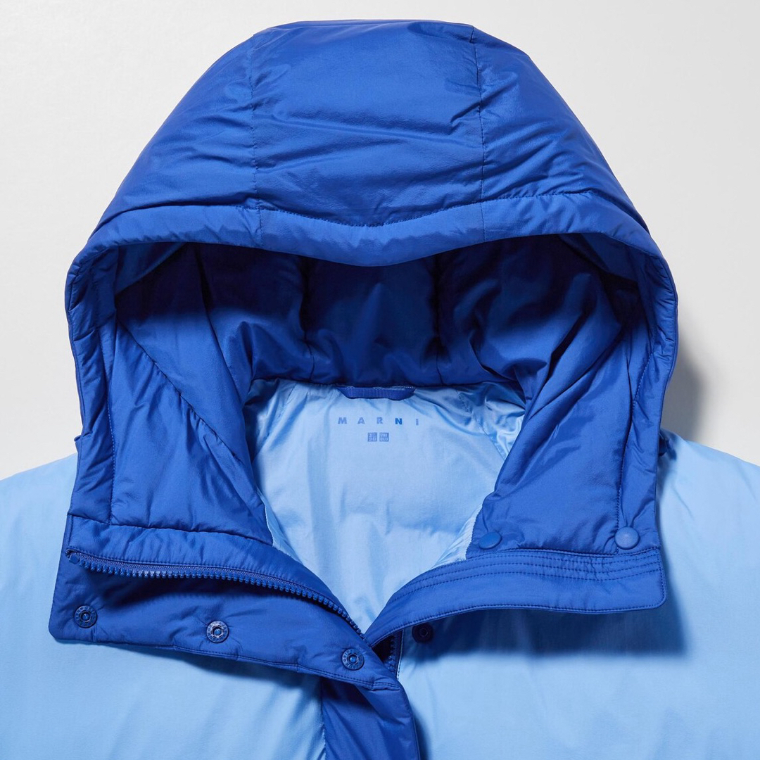 きれいなブルーダウンコート！UNIQLO×MARNIコラボ レディースのジャケット/アウター(ダウンジャケット)の商品写真