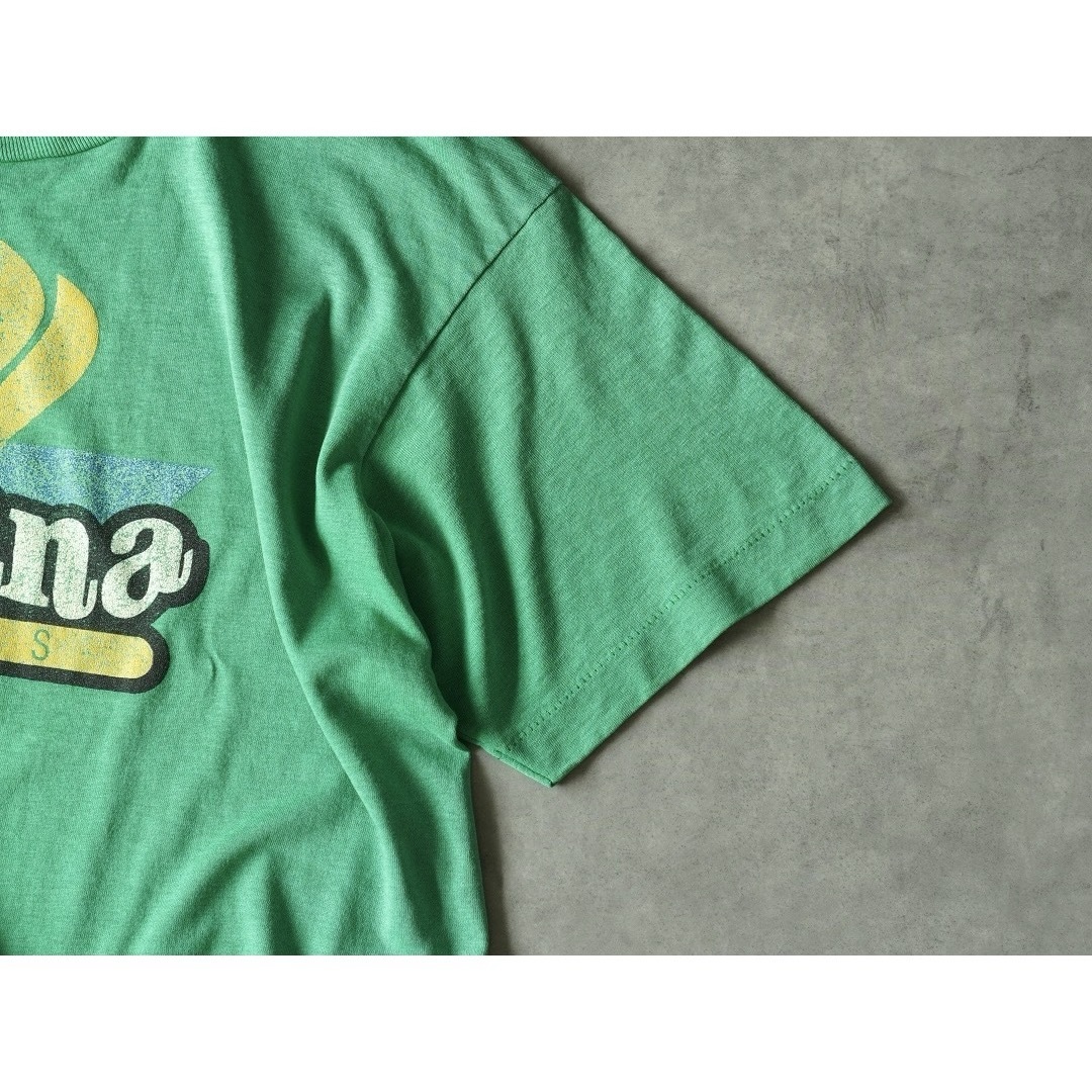 VINTAGE(ヴィンテージ)の90s USA製 Awana CLUBS プリントTシャツ コットンポリ メンズのトップス(Tシャツ/カットソー(半袖/袖なし))の商品写真