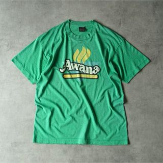 ヴィンテージ(VINTAGE)の90s USA製 Awana CLUBS プリントTシャツ コットンポリ(Tシャツ/カットソー(半袖/袖なし))