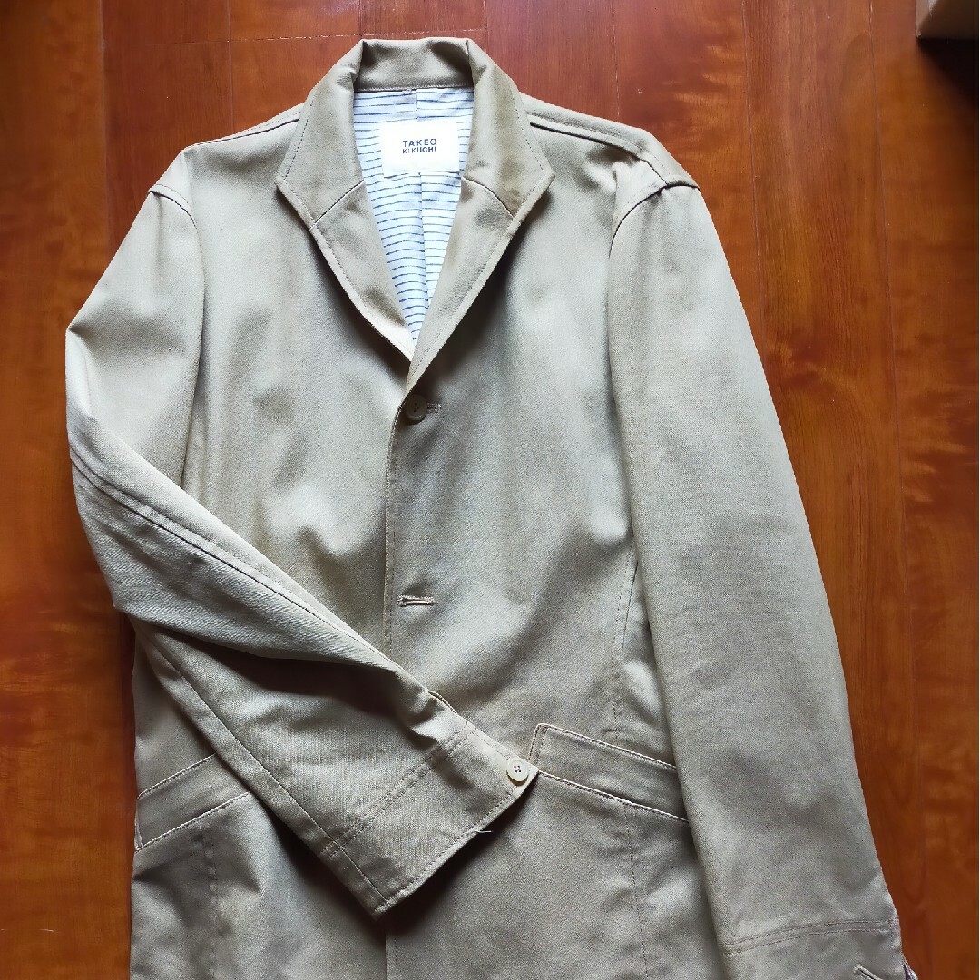 TAKEO KIKUCHI(タケオキクチ)のベージュ上着 メンズのジャケット/アウター(その他)の商品写真