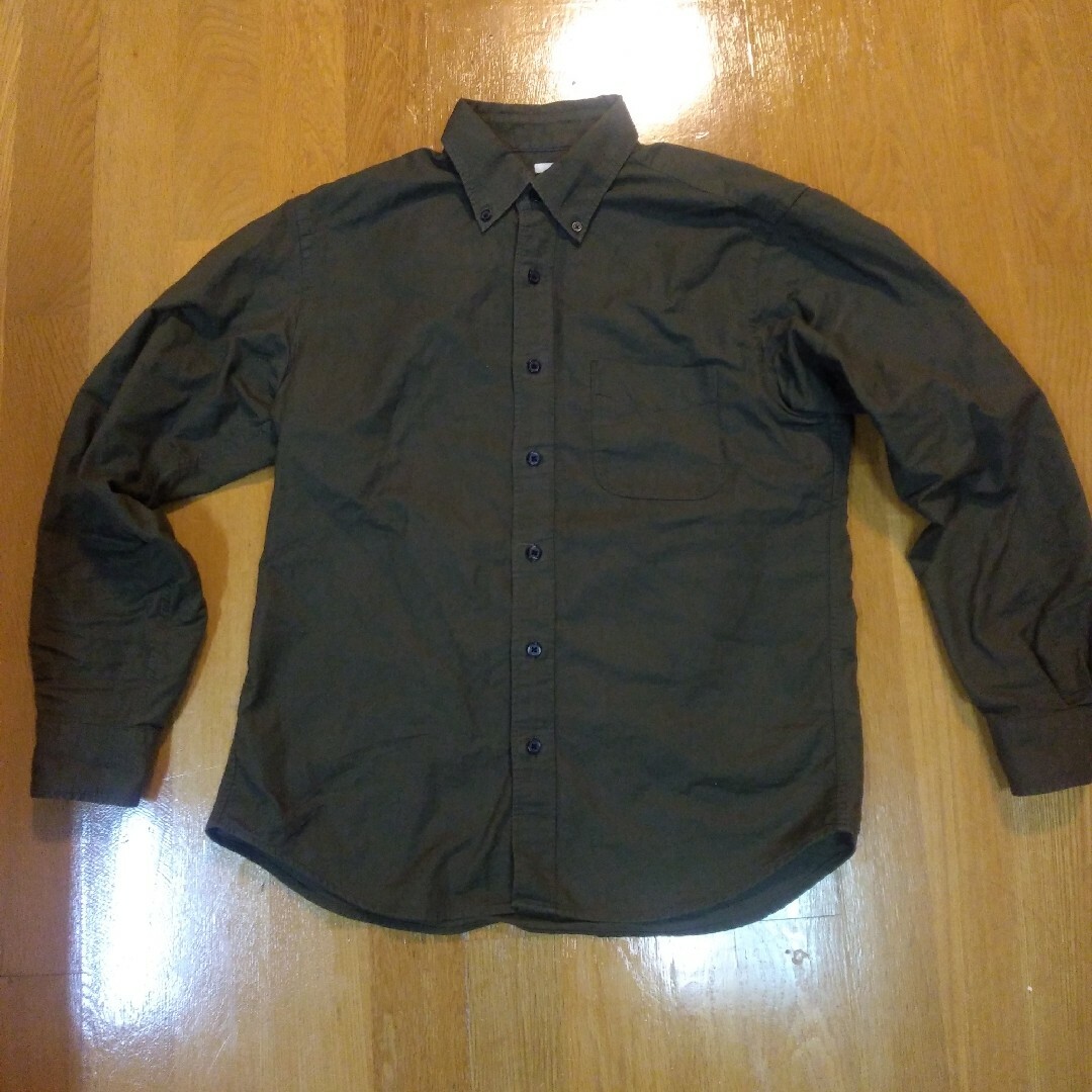 GU(ジーユー)のGU　オックスフォードシャツ　シャツ　デニムシャツ　ジャケット　UNIQLO メンズのトップス(シャツ)の商品写真