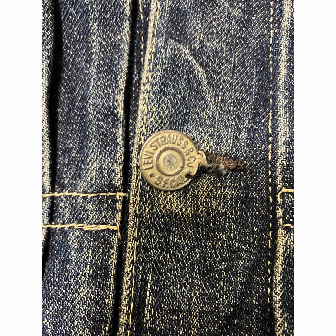 Levi's(リーバイス)の【濃紺】Levi’s 506xx 1st ジャケット 針刺し 47モデル レディースのジャケット/アウター(Gジャン/デニムジャケット)の商品写真