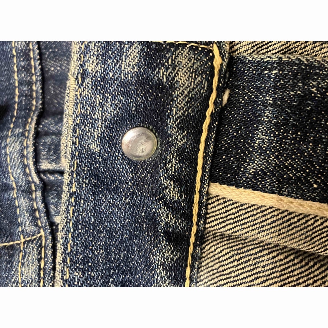 Levi's(リーバイス)の【濃紺】Levi’s 506xx 1st ジャケット 針刺し 47モデル レディースのジャケット/アウター(Gジャン/デニムジャケット)の商品写真