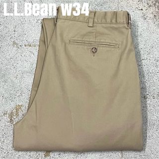 エルエルビーン(L.L.Bean)の＊7537 L.L.Bean エルエルビーン　ツータック　チノパン　スラックス(チノパン)