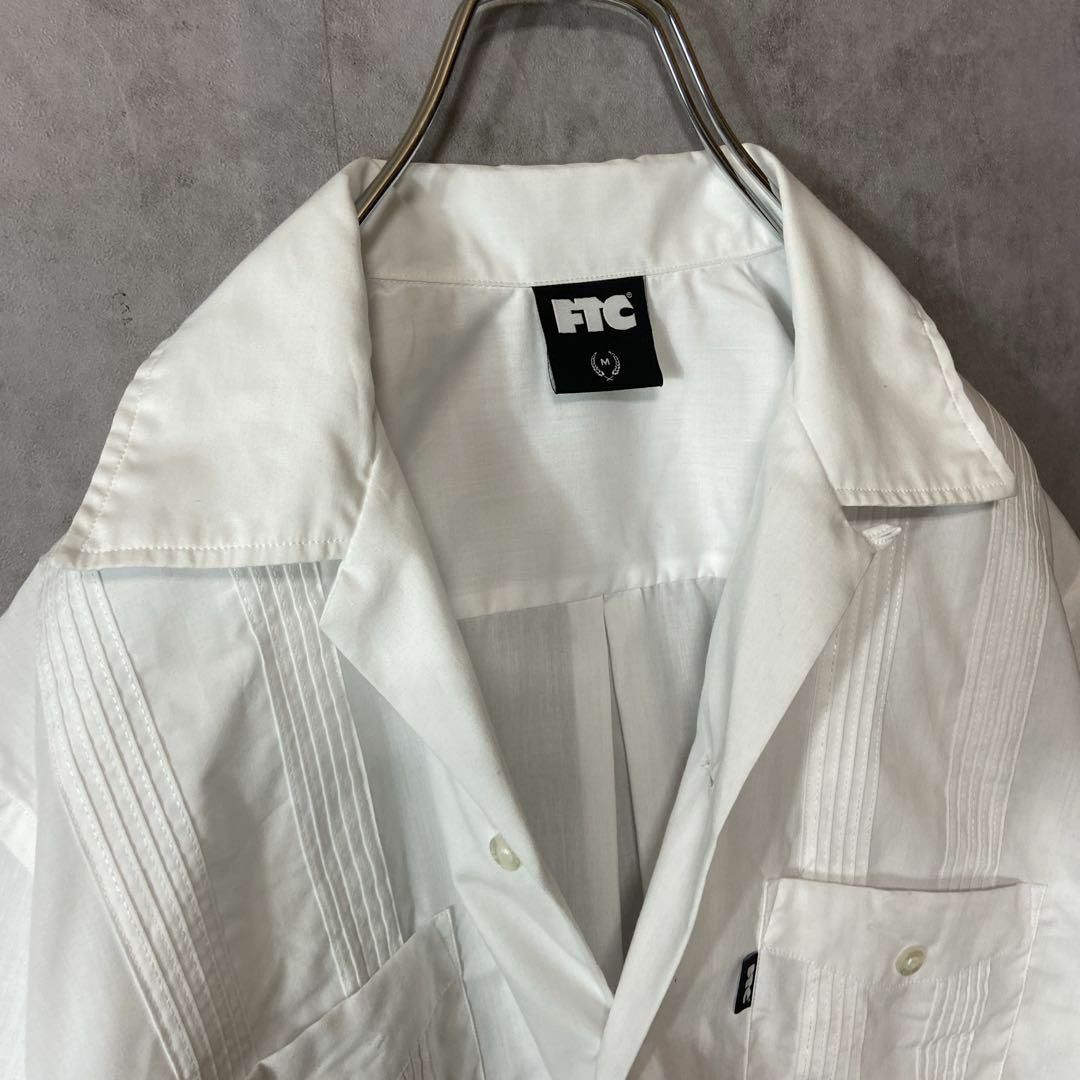 FTC(エフティーシー)の【キューバシャツ◎】FTC古着半袖ホワイト白ストリートsk8 オープンカラー メンズのトップス(シャツ)の商品写真