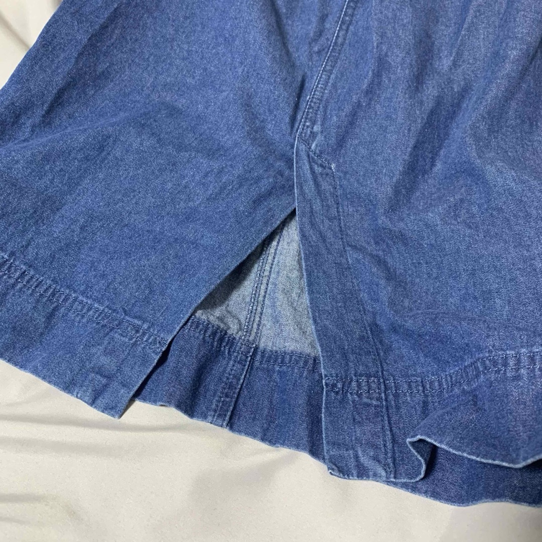 UNIQLO(ユニクロ)のUNIQLO デニムスカート Mサイズ レディースのスカート(ひざ丈スカート)の商品写真